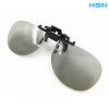 Hot-selling style 3d cinema glasses for myopic people with lens clips, square clip lenses and hanging lenses details Picture